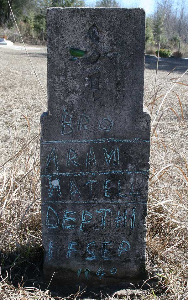 Bro. Aram Natell Gravestone Photo