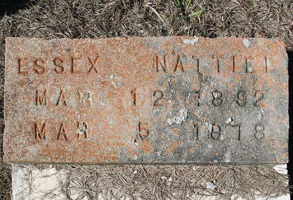 Essex Nattiel Gravestone Photo