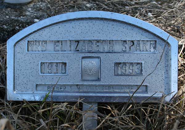 Elizabeth Spann Gravestone Photo