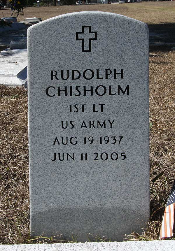 Rudolph Chisholm Gravestone Photo
