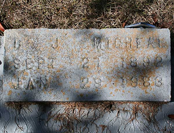 D.J. Micheal Gravestone Photo