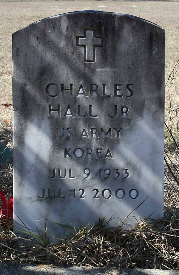 Charles Hall Gravestone Photo