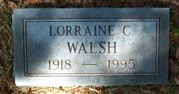 Lorraine C. Walsh Gravestone Photo