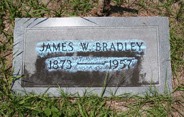 James W. Bradley Gravestone Photo