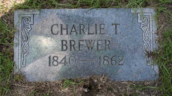 Charlie T. Brewer Gravestone Photo