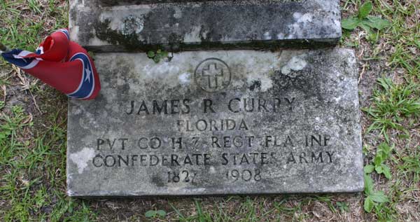James R. Curry Gravestone Photo