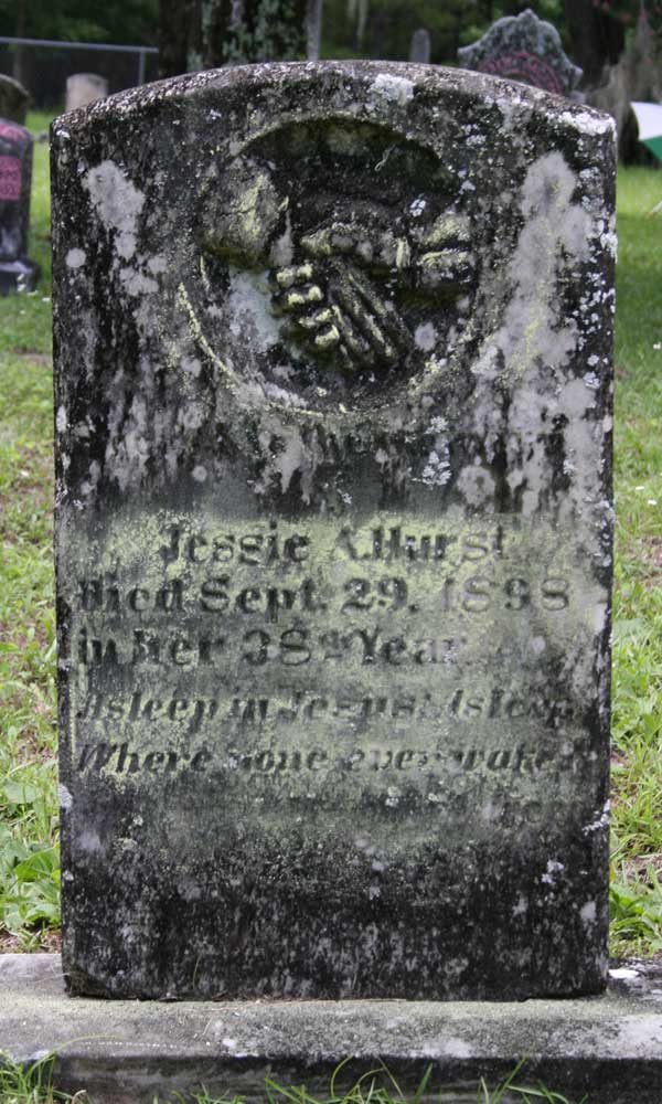 Jessie A. Hurst Gravestone Photo