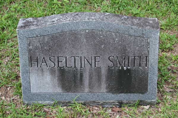 Haseltine Smith Gravestone Photo