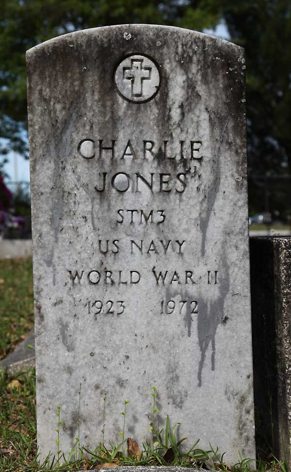 Charlie Jones Gravestone Photo