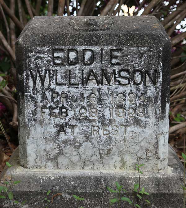 Eddie Williamson Gravestone Photo