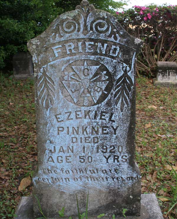 Ezekiel Pinkney Gravestone Photo