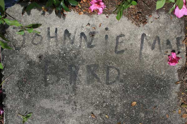 Johnnie Mae Byrd Gravestone Photo