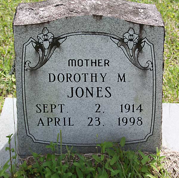 Dorothy M. Jones Gravestone Photo